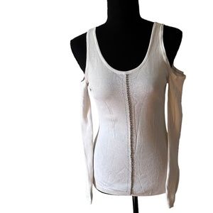 Jennifer Lopez White Top With Beads